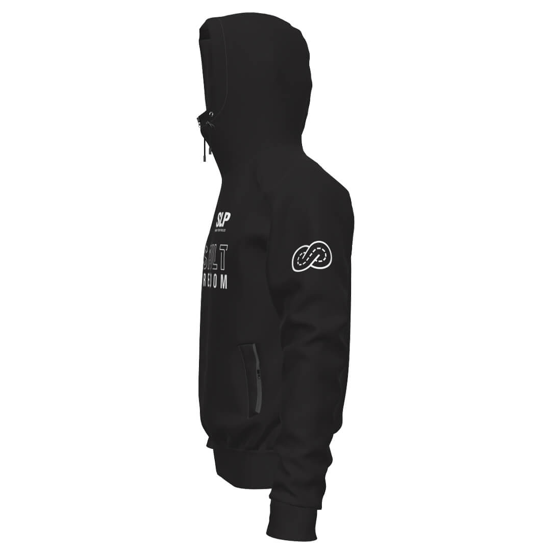 Felpa con cappuccio dopo gara ATF Racing Team Black